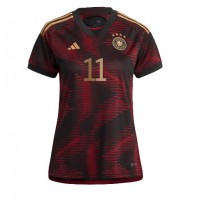 Tyskland Mario Gotze #11 Bortatröja Dam VM 2022 Kortärmad